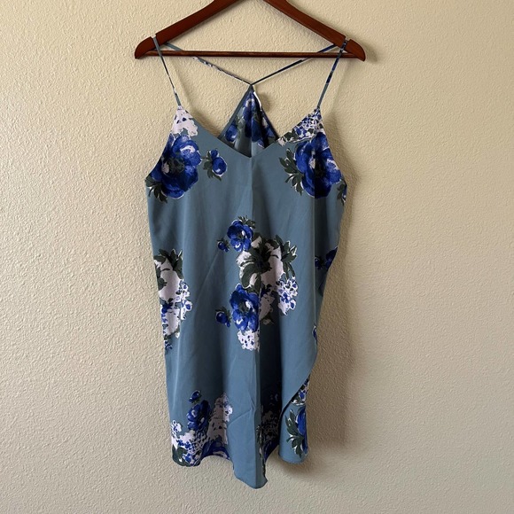 free people intimately cascades floral chiffon dress - Picture 3 of 8